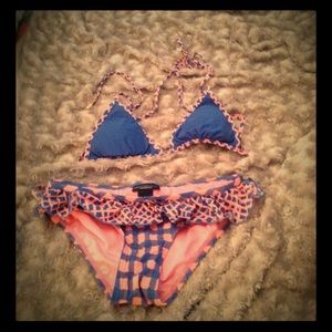 Marc by Marc Jacobs ruffle bottom bikini .
